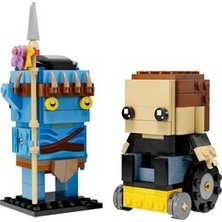 LEGO 40554 ® Avatar Jake Sully ve Avatarı Brickheadz