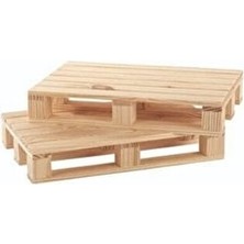 HRK Ticaret Tahta Palet 2 Adet 120X80 Dekoratif Kullanıma Uygundur Ahşap Palet