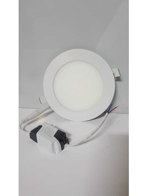 Borsan 12W S.a. 3000K Yuvarlak Slim LED Armatür