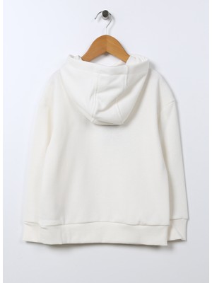 Aeropostale Sweatshirt, 7-8 Yaş, Ekru