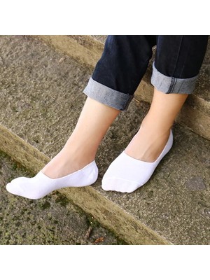 Worthy Socks 12'Li Görünmez Silikonlu Erkek Babet Çorap