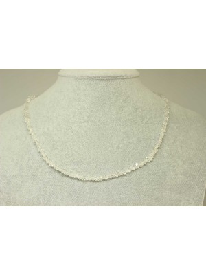 Yaşam Tohumu Kristal Kuvars Taşı Berrak Renk Küçük Ham Parçalar Kolye