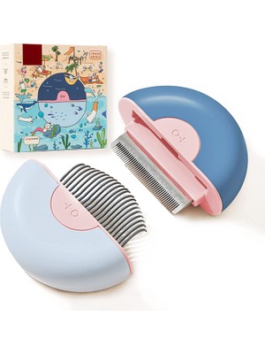 Technojet Kedi Köpek Tüy Toplayıcı Ve Masaj Tarağı Çift Taraflı, Sınırlı Ve Özel Üretim