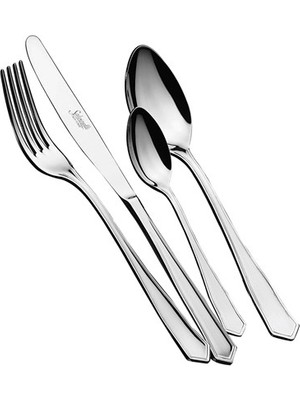 Salvinelli Sahara 87 Parça Paslanmaz Çelik Çatal Bıçak Takımı (Made In Italy)