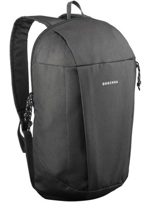 Quechua Outdoor Sırt Çantası 10L Siyah Renkli Kullanıcı Dostu Tasarım ile Doğa Yürüyüşleri İçin