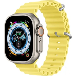 Apple Watch 7 45MM Kordon Kayış Ocean Silikon