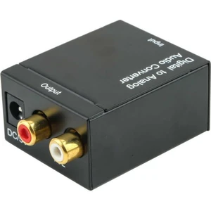 Digital To Analog Stereo Rca Optik Ses Çevirici Dönüştürücü