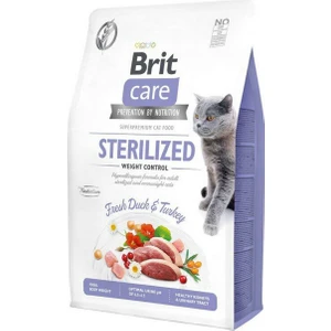 Brit Care Ördekli Kısırlaştrırılmış  Light Yetişkin Kedi Maması 7 kg