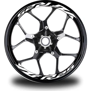 Yzf R25 Yazılı 8li Jant Içi Yazı Sticker Etiket