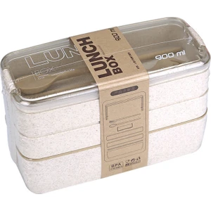 Juhui Store Bento Box 3 Kat Isı Yalıtımı ve Uzun Bekletme Süresi Uygulanabilir Saklama Kutusu (Yurt Dışından)