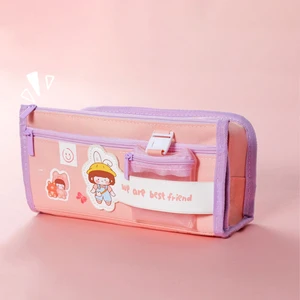 Juhui Store Öğrenciler Için Sevimli Büyük Kapasiteli Kalem Kutusu  (Yurt Dışından)
