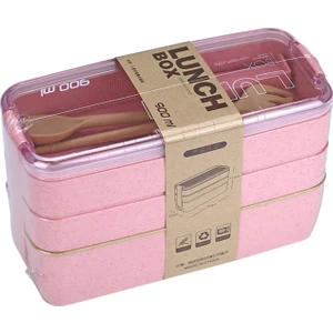 Juhui Store Bento Box 3 Kat Isı Yalıtımı ve Uzun Bekletme Süresi Uygulanabilir Saklama Kutusu (Yurt Dışından)