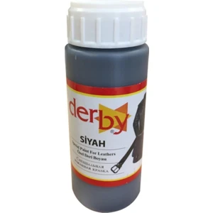 Siyah Mont Direksiyon Koltuk Deri Boyası + Sünger 100 ml