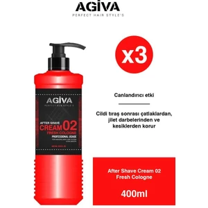 Traş Sonrası Krem Kolonya After Balsam Fresh 400 Ml X3