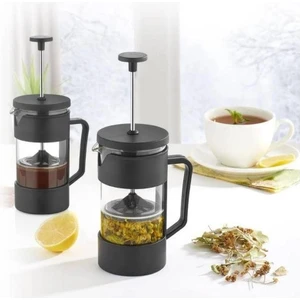 350 ml Ölçekli Filtre Kahve Bardağı Bitki Çayı Bardağı Frech Press