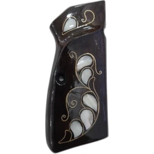 Kabze Lazer Kesim Kabze Ceviz Ağacı Kabze Browning 14 Lü Kabze 15