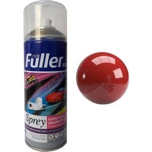 Füller Sprey Boya Alev Kırmızı 400 ml Ral 3000 Alev Kırmızı Opak Renkler