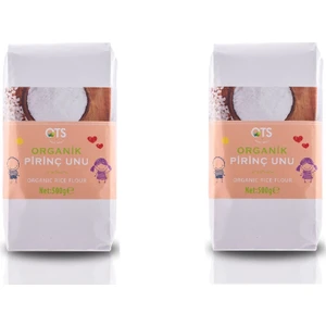 OTS Organik Pirinç Unu 500 g. X 2 -Bebek Serisi.
