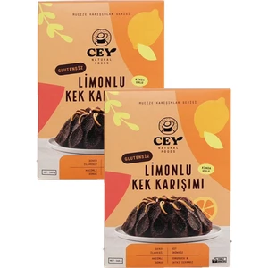 Cey Natural Foods Glutensiz Kinoa Unlu Limonlu Kek Karışımı 2 x 265 gr