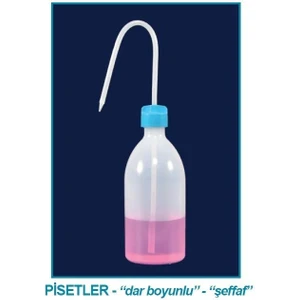 062.05.100 Piset - P.e - Dar Boyun - 100 ml (1 Adet)