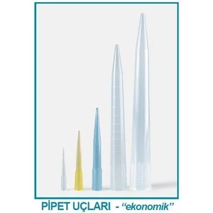 005.01.002 Pipet Ucu - Sarı - 200 Ul (1000 Adet)