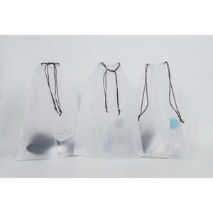 Puffin Gift Store 3lü Set 30x40cm Su Geçirmez Büzme İpli Tatil Çantası 