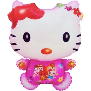BP Tattoo Kitty Sevimli Kedi Folyo Balon