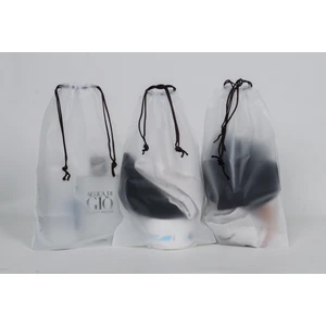 3lü Set 20*30CM (Small) Su Geçirmez Büzme İpli Tatil Çantası 