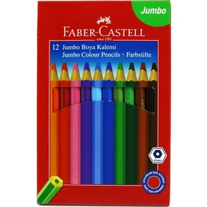 Jumbo Kuru Boya 12 Renk  Kitap
