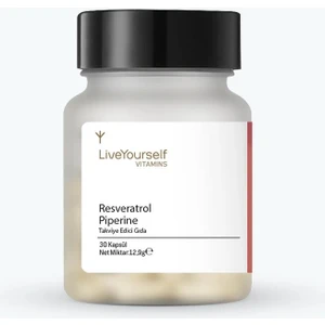 Live Yourself Resveratrol Piperine 30 Kapsül