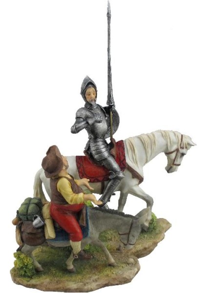 Wıse Veronese Serisi-Wise Mitoloji & Tarih-Don Quıxote-27*15,5*35 Cm.– Dekoratif Obje