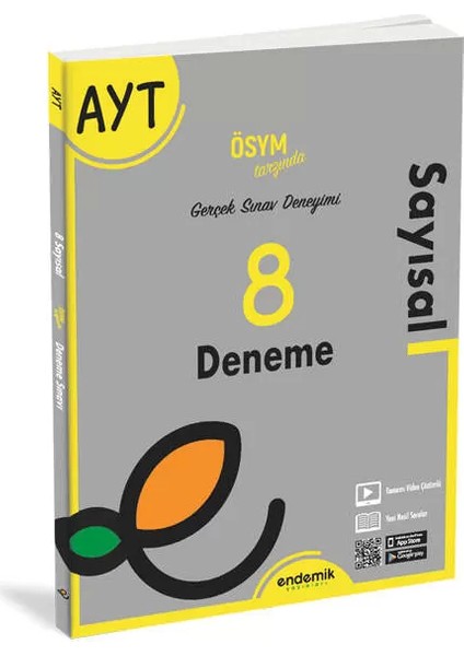 2022 Ayt Sayısal 8 Deneme - Td Ayt Fen Bilimleri ve Matematik Deneme Seti