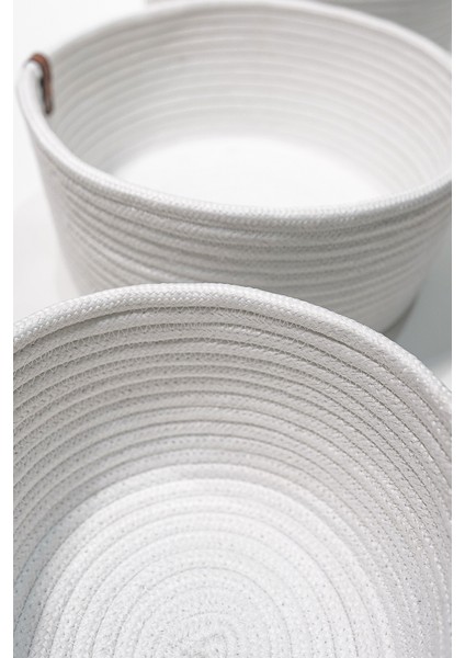 Jüt Hasır Sepet Takımı el Dokuma Çok Amaçlı Sepet Banyo ve Mutfak Organizeri modelleri