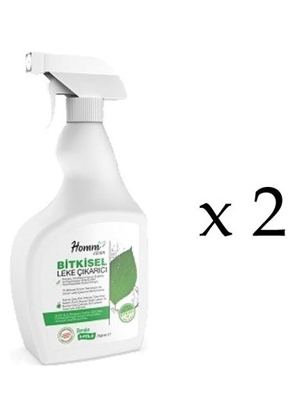 Clean Bitkisel Leke Çıkarıcı 2 x 750 ml