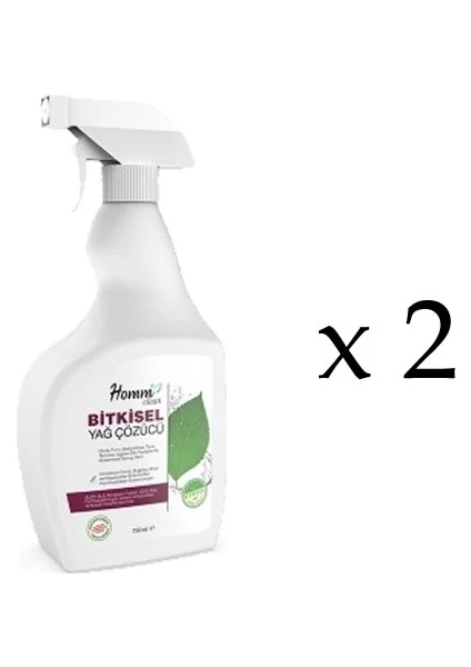 Clean Bitkisel Yağ Çözücü 2 x 750 ml