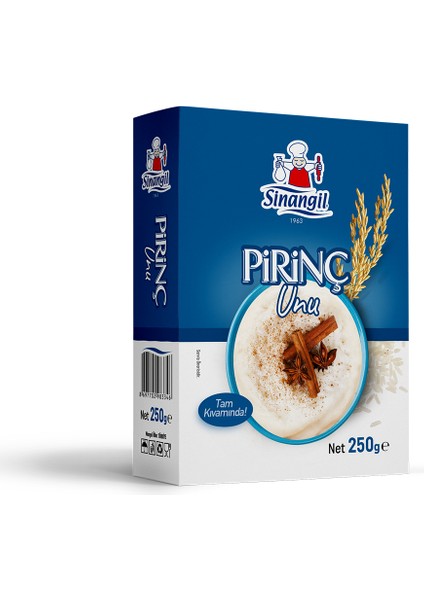 Pirinç Unu 250 Gr kapalı