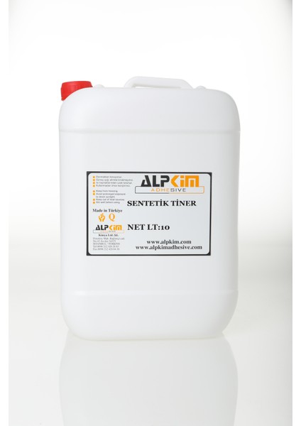 Sentetik Tiner 10 lt