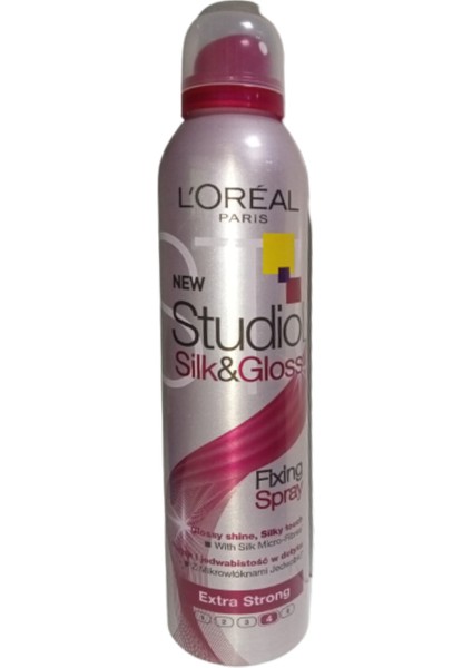 Studio Line Silk&Gloss Fixing Sprey