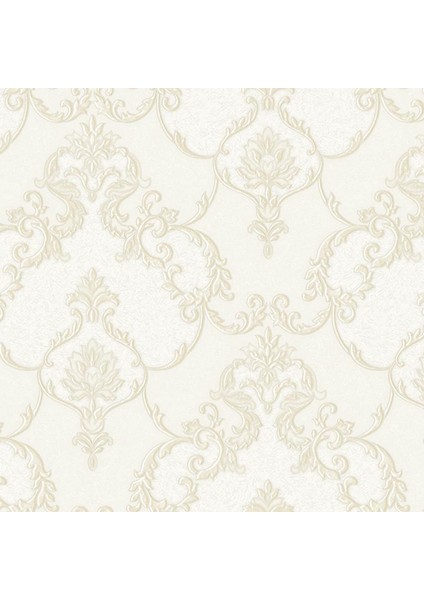 Dante Seri Damask Desenli Duvar KAĞIDI-1403-1 Krem fırsatları