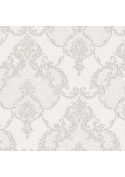 Dante Seri Damask Desenli Duvar KAĞIDI-1403-2 Gri fırsatları