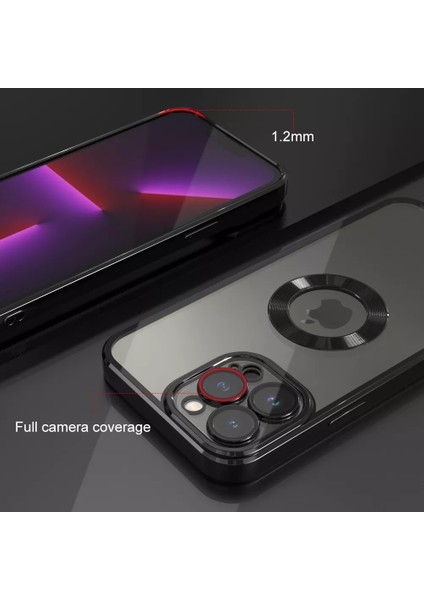 iPhone 11 Kılıf 5d Kamera ve Lens Korumalı Plating Logo Cut Arkası Şeffaf Silikon Flay Case fiyatları