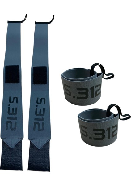 Wrist Wraps 2'li Paket - Halter, Crossfit, Power Lifting Bilek Bandajı 50X5 cm