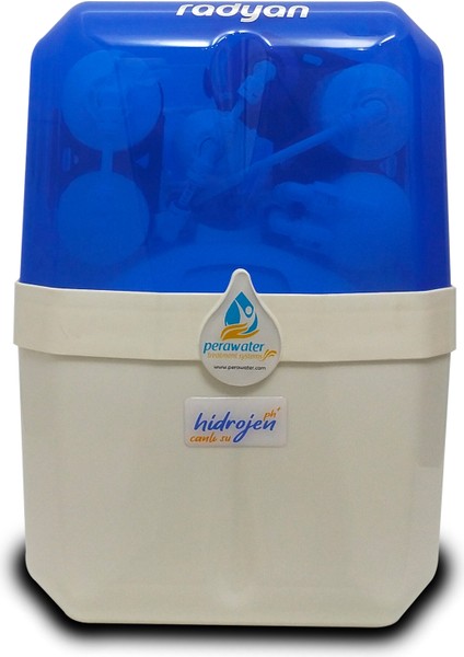 Radyan 6 Aşamalı Canlı Su Hidrojen +Mineral+Alkali+ Anti Bakteriyel +Antioksidan Pompalı Su Arıtma Cihazı modelleri
