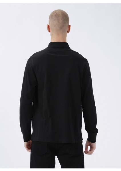 Bisiklet Yaka Siyah Erkek T-Shirt MW0MW20183BDS fırsatları