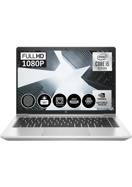 Hp Proobok 440 G9 Intel Core I5 1235U 16GB 512GB SSD 2gb MX570A Freedos 14" Fhd Taşınabilir Bilgisayar 6S749EAW04