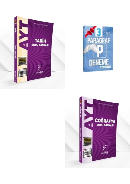 AYT Tarih ve AYT Coğrafya Soru Bankası