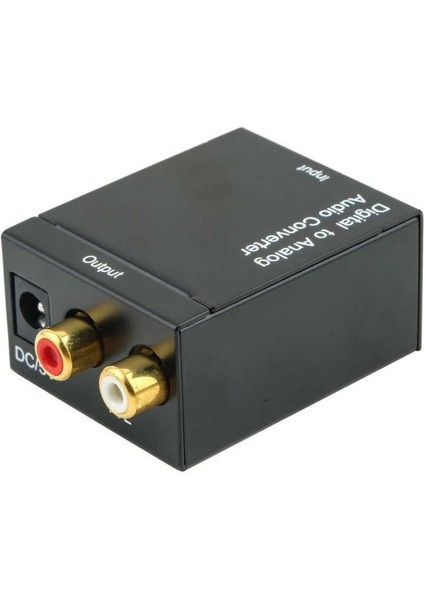 Digital To Analog Stereo Rca Optik Ses Çevirici Dönüştürücü