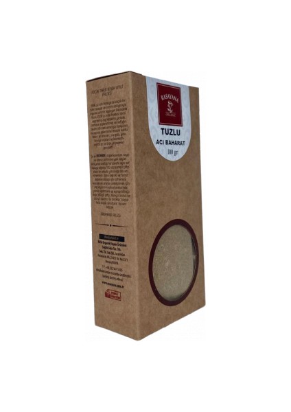 Organik Acı Baharatlı Tuz Karışımı 100 Gr fiyatları