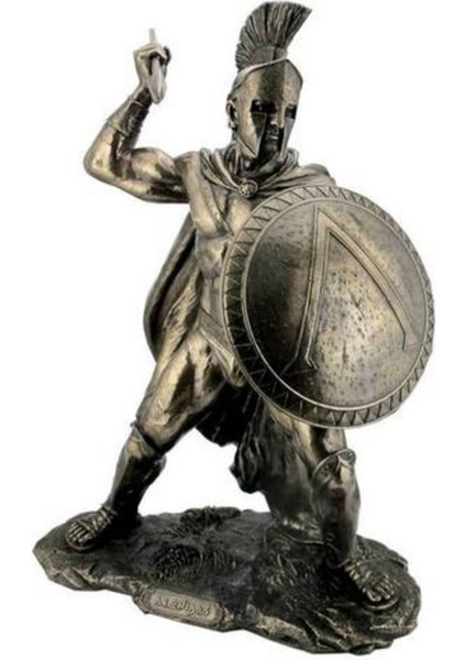 Wıse Veronese Serisi-Wise Mitoloji & Tarih-Leonıdas Mızraklı-52*40*19 Cm.