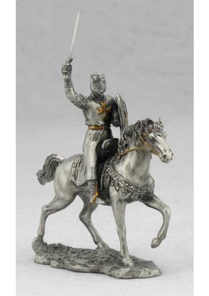 Wıse Veronese Serisi-Wise Mitoloji & Tarih-Ortaçağ Atlı Savaşçı-13*10*3 Cm.